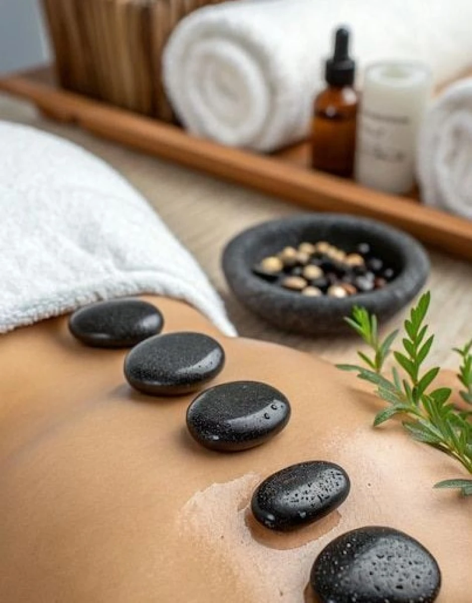 Massage aux Pierres Chaudes 14H